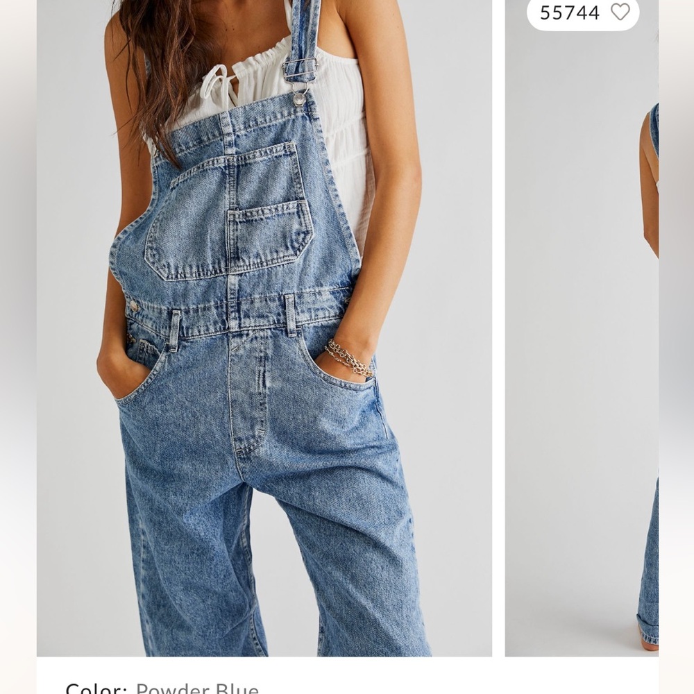 Free People Ziggy Overalls